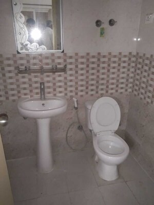 Bathroom in 2 BHK Apartment at Panchsheel Greens II, Sector 16 Greater Noida – for Rent
