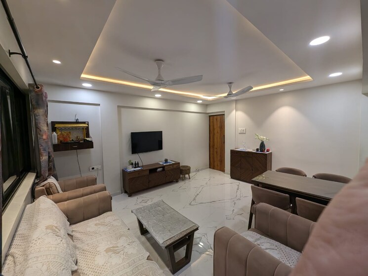 Living Room, om-sai-chs-chembur 2 Bedroom 655 Sq.Ft. Apartment In Chembur Mumbai 9312786