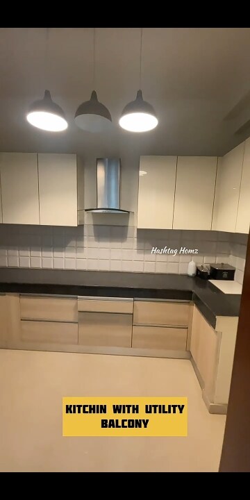 Kitchen in 3 BHK Apartment at Shri Radha Aqua Garden, Sector 16b Greater Noida – for Sale