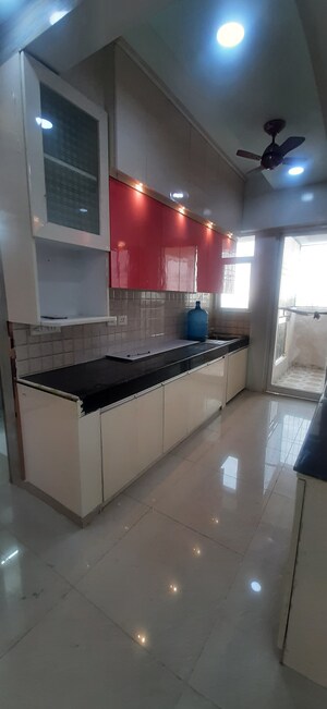 Kitchen in 3 BHK Apartment at Land Craft Golf Links Apartment Phase 2, Pandav Nagar – for Rent