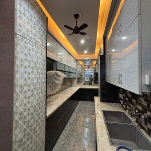 Kitchen in 3 BHK Builder Floor at Ansal Royal Residency, Golf Course Extension – for Rent