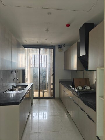 Kitchen in 4 BHK Apartment at Rustomjee Crown, Prabhadevi – for Rent