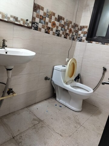 Bathroom in 3 BHK Apartment at Chattarpur – for Rent