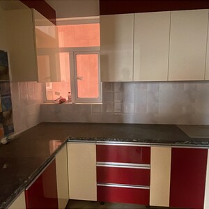 Kitchen in 2 BHK Apartment at Landcraft Golflinks Plaza, Pandav Nagar – for Rent