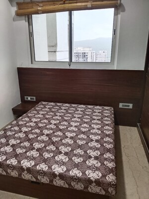 Master Bedroom in 3 BHK Apartment at Omkar Alta Monte, Malad East – for Rent