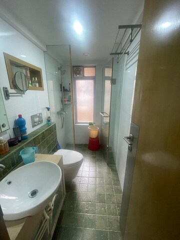 Bathroom in 3 BHK Apartment at Kasmat Residency, Chembur – for Rent