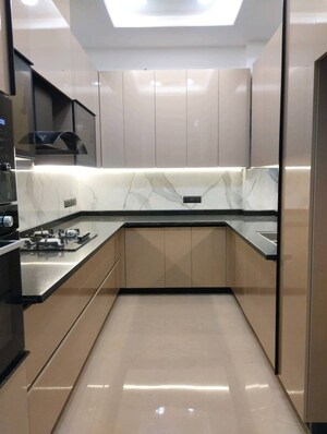 Kitchen in 4 BHK Builder Floor at Greater Kailash I – for Rent