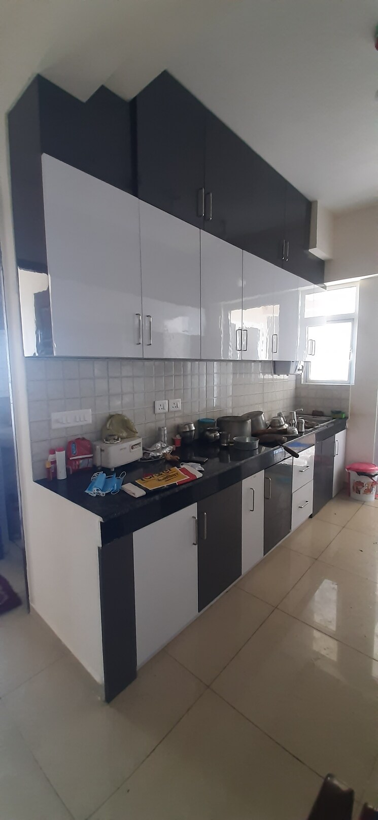 Kitchen, land-craft-golf-links-apartment-phase-2 3 Bedroom 1600 Sq.Ft. Apartment In Pandav Nagar Ghaziabad 9312999