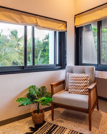 Living Room in 4 BHK Villa at Vagator – for Sale