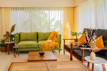 Living Room in 4 BHK Villa at Vagator – for Sale