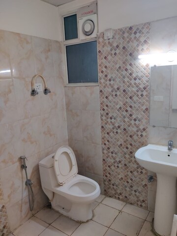 Bathroom in 3 BHK Apartment at Amrapali Terrace Homes, Tech Zone 4 Greater Noida – for Rent
