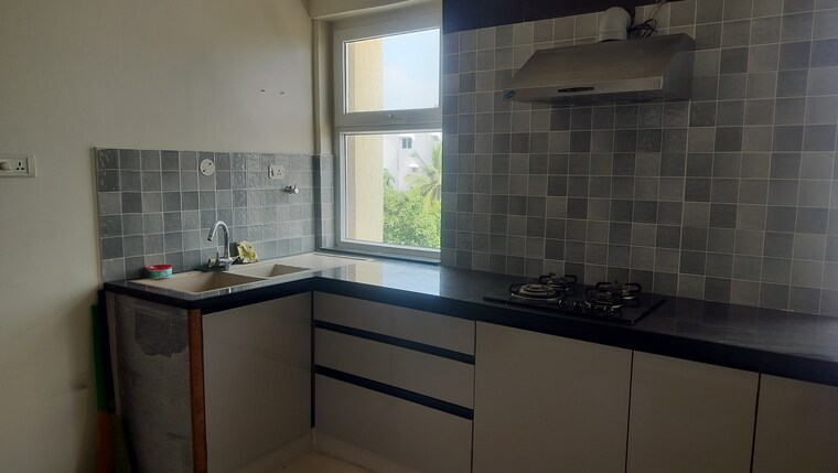 Kitchen, banjara hills 3 Bedroom 1900 Sq.Ft. Apartment In Banjara Hills Hyderabad 9313098