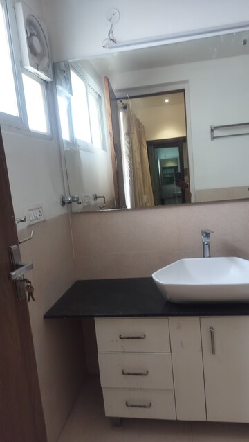 Bathroom in 3 BHK Apartment at Banjara Hills – for Rent