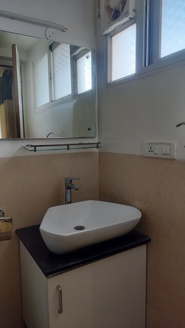 Bathroom in 3 BHK Apartment at Banjara Hills – for Rent