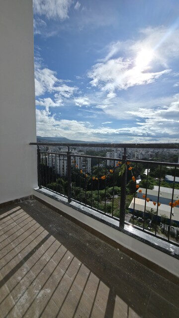 Balcony in 2 BHK Apartment at Amit Astonia Royale, Ambegaon Budruk – for Rent
