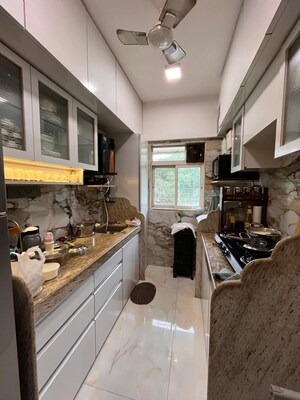 Kitchen in 1 BHK Apartment at Kalina Sangam CHS, Santacruz East – for Rent