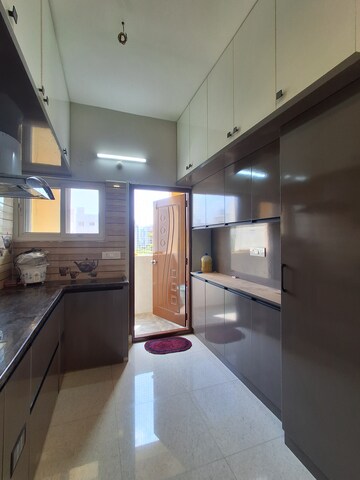 Kitchen in 3 BHK Apartment at Kondapur – for Rent