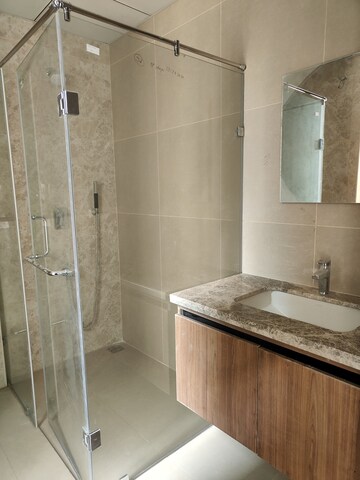 Bathroom in 3 BHK Apartment at Century Ethos, Hebbal – for Rent