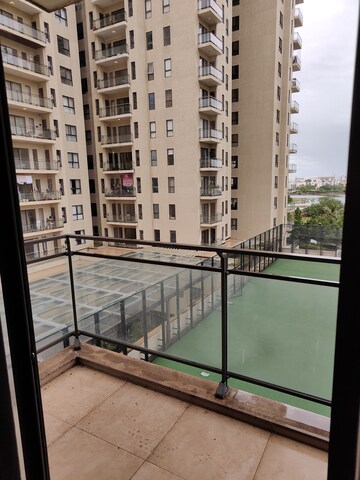 Balcony in 3 BHK Apartment at Century Ethos, Hebbal – for Rent