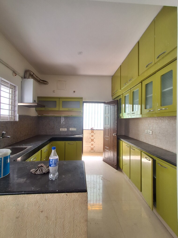 Kitchen, kondapur 3 Bedroom 1500 Sq.Ft. Apartment In Kondapur Hyderabad 9313311