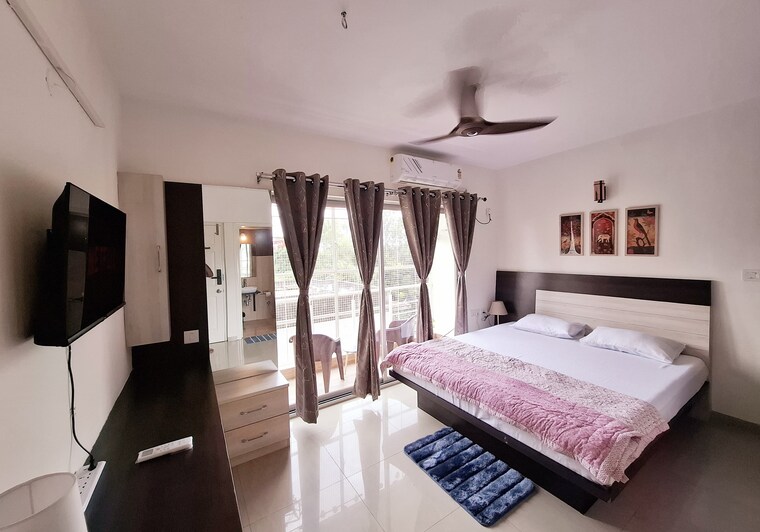 Bedroom, nitesh-columbus-square 3 Bedroom 1653 Sq.Ft. Apartment In Bellary Road Bangalore 9313357