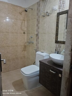 Bathroom in 3 BHK Builder Floor at M2k Spring Floors, Sector 50 – for Rent