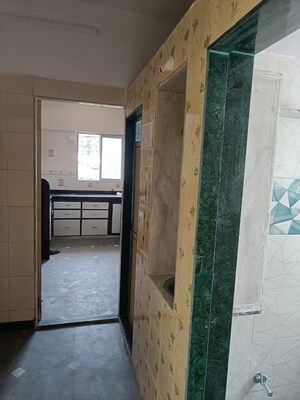 Bathroom in 1 BHK Apartment at Madhukunj CHS, Andheri East – for Rent