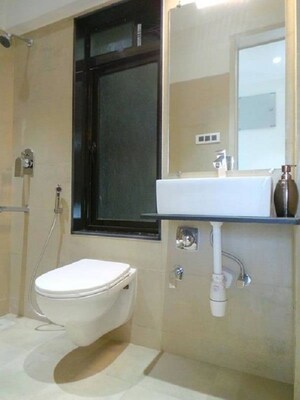 Bathroom in 1 BHK Apartment at Arkade Art, Mira Road – for Sale