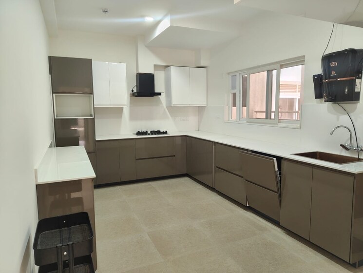 Kitchen, prestige-beverly-hills 4 Bedroom 2708 Sq.Ft. Apartment In Kokapet Hyderabad 9313661