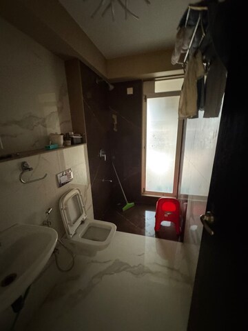 Bathroom in 3 BHK Apartment at RNA NG Eclat, Andheri West – for Rent