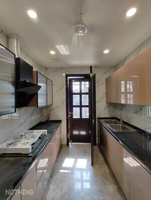 Building Lobby in 2 BHK Builder Floor at Malviya Nagar – for Rent