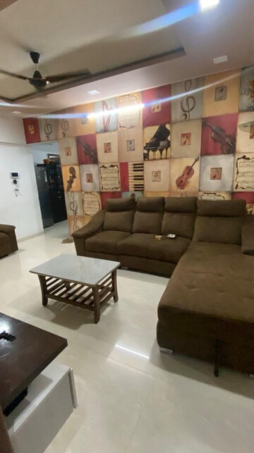 Living Room in 2 BHK Apartment at Venkatesh Graffiti, Keshav Nagar – for Rent
