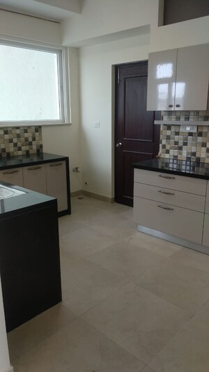 Kitchen in 3.5 BHK Apartment at Prestige Lakeside Habitat, Varthur – for Rent