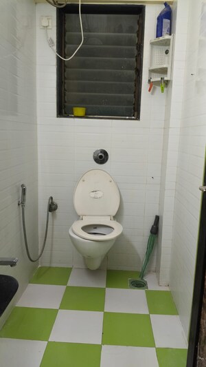 Bathroom in 1 BHK Apartment at Pranjee Orchid Court, Chembur – for Rent