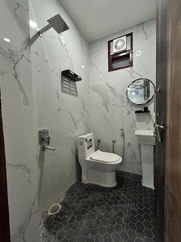 Bathroom in 2 BHK Builder Floor at Palam Vihar – for Rent