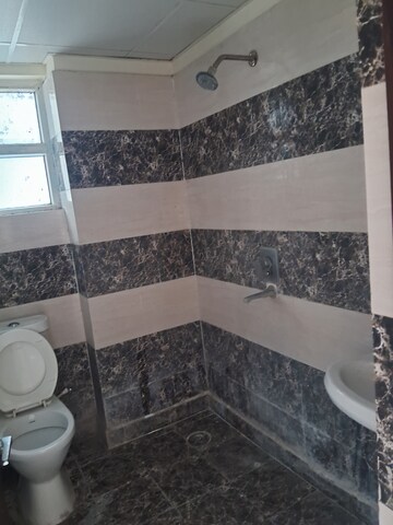 Bathroom in 2.5 BHK Apartment at Bankey Bihari Aggarwal Heights, Raj Nagar Extension – for Rent