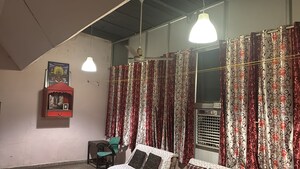 Living Room in 1 RK Independent House at Sector 7 – for Rent