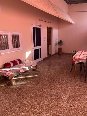 Bedroom in 1 RK Independent House at Sector 7 – for Rent