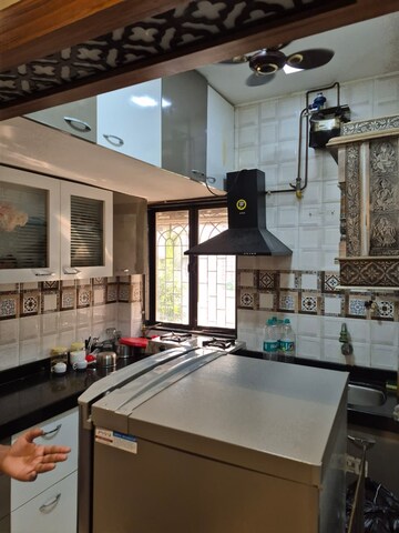 Kitchen in 1 BHK Apartment at Seawoods – for Rent