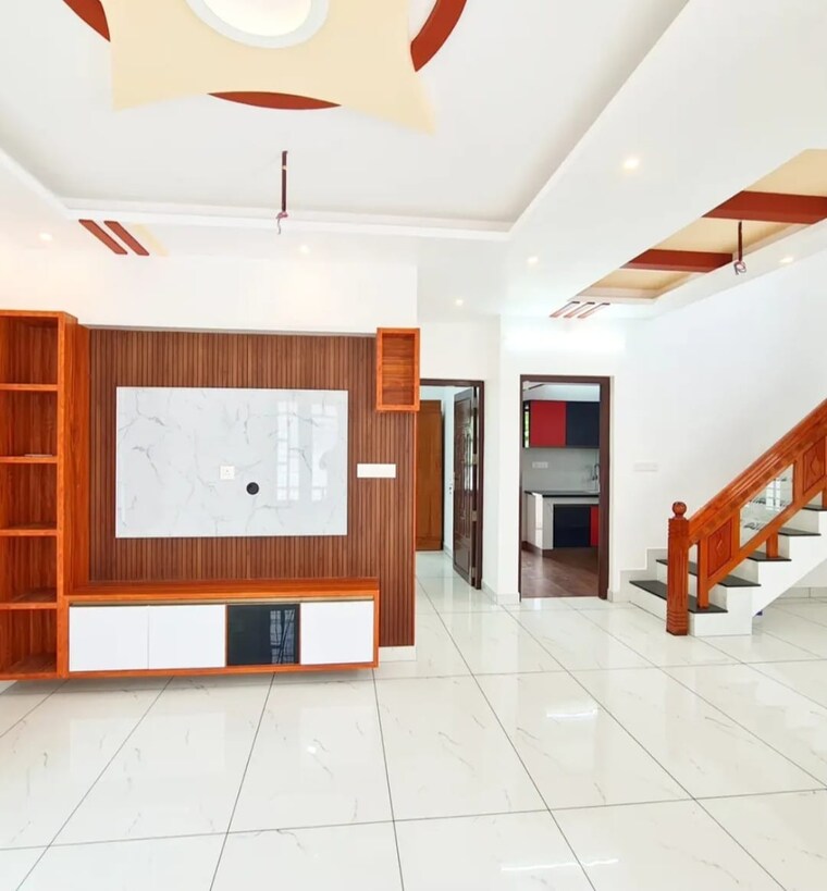 Exterior View, chandranagar 3 Bedroom 1300 Sq.Ft. Villa In Chandranagar Palakkad 9313842