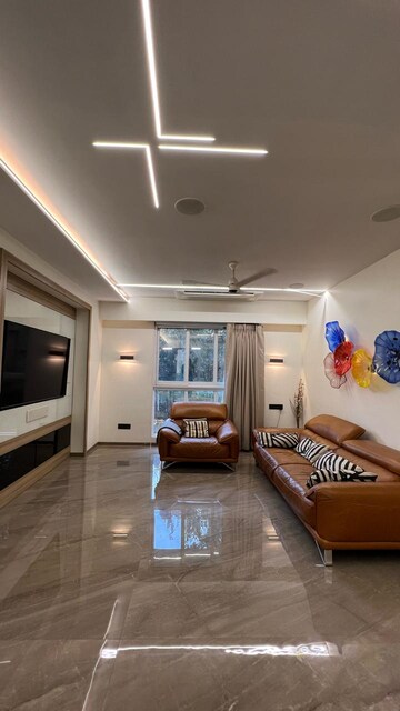 Living Room in 3 BHK Apartment at Mahindra Vivante, Andheri East – for Sale