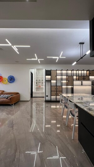 Kitchen in 3 BHK Apartment at Mahindra Vivante, Andheri East – for Sale