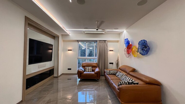 Living Room, mahindra-vivante 3 Bedroom 1500 Sq.Ft. Apartment In Andheri East Mumbai 9313866