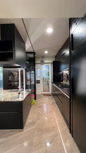 Building Lobby in 3 BHK Apartment at Mahindra Vivante, Andheri East – for Sale