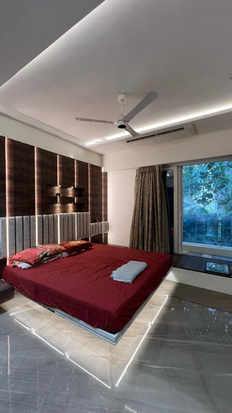 Bedroom, mahindra-vivante 3 Bedroom 1500 Sq.Ft. Apartment In Andheri East Mumbai 9313866