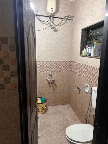 Bathroom in 2.5 BHK Apartment at Kharadi – for Rent