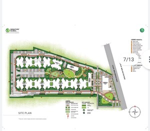Master Plan in 2 BHK Apartment at Signature Global Proxima, Sector 89 – for Rent