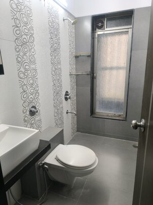Bathroom in 1 BHK Apartment at Godrej Prime, Chembur – for Rent