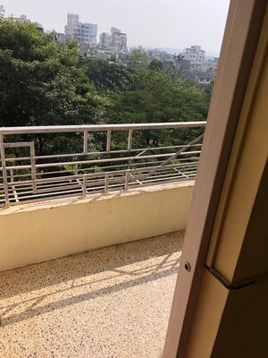 Balcony in 3 BHK Apartment at Gokhale Manik, Prabhat Road – for Rent