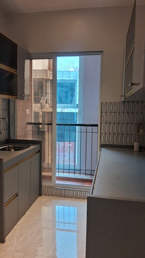 Kitchen in 1 BHK Apartment at JSB Nakshatra Nirvaana, Naigaon East – for Sale